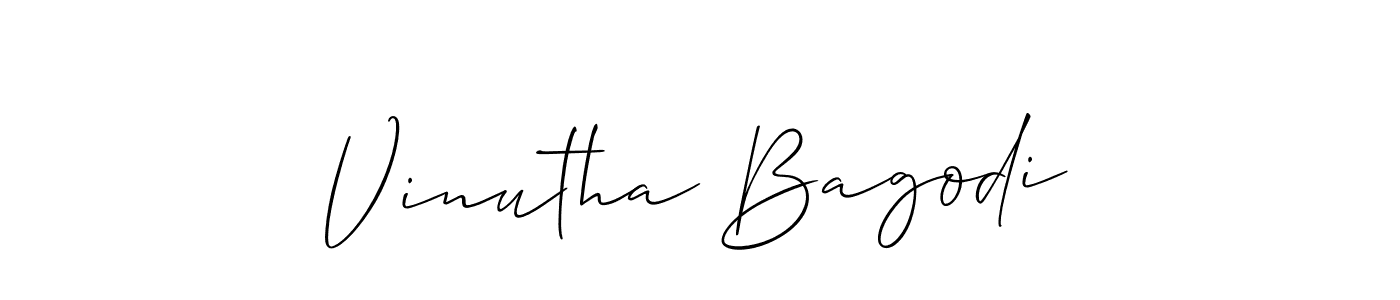 You can use this online signature creator to create a handwritten signature for the name Vinutha Bagodi. This is the best online autograph maker. Vinutha Bagodi signature style 2 images and pictures png