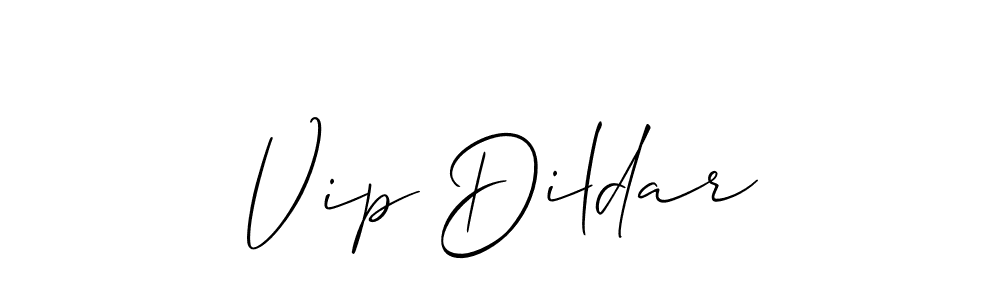 Make a short Vip Dildar signature style. Manage your documents anywhere anytime using Allison_Script. Create and add eSignatures, submit forms, share and send files easily. Vip Dildar signature style 2 images and pictures png