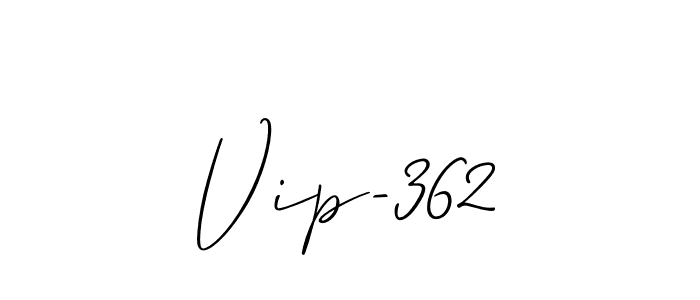 Allison_Script is a professional signature style that is perfect for those who want to add a touch of class to their signature. It is also a great choice for those who want to make their signature more unique. Get Vip-362 name to fancy signature for free. Vip-362 signature style 2 images and pictures png