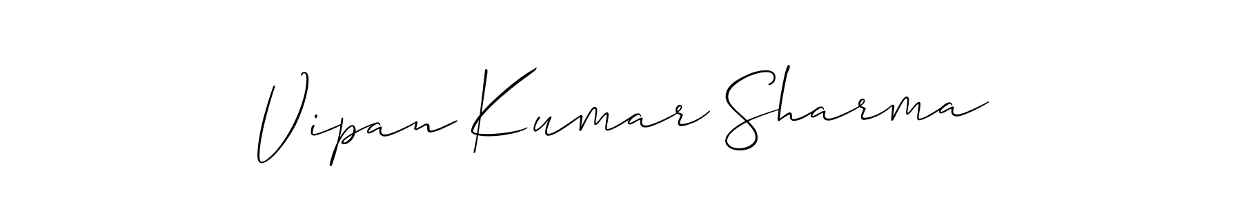 You can use this online signature creator to create a handwritten signature for the name Vipan Kumar Sharma. This is the best online autograph maker. Vipan Kumar Sharma signature style 2 images and pictures png