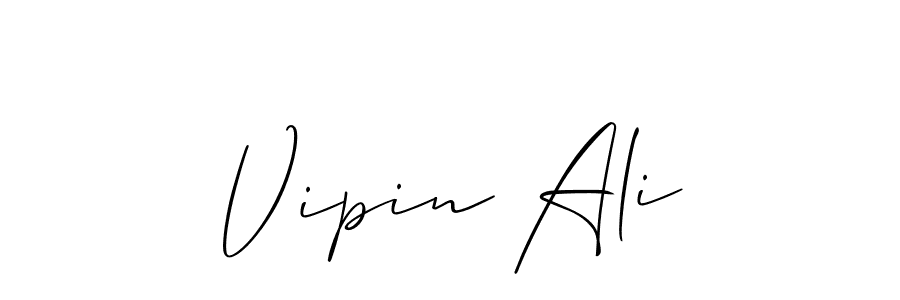 Check out images of Autograph of Vipin Ali name. Actor Vipin Ali Signature Style. Allison_Script is a professional sign style online. Vipin Ali signature style 2 images and pictures png