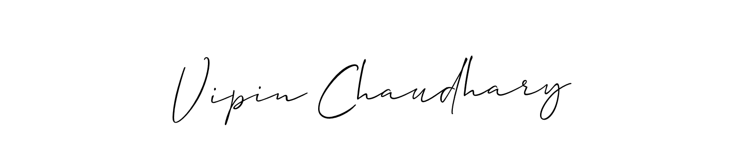 Similarly Allison_Script is the best handwritten signature design. Signature creator online .You can use it as an online autograph creator for name Vipin Chaudhary. Vipin Chaudhary signature style 2 images and pictures png