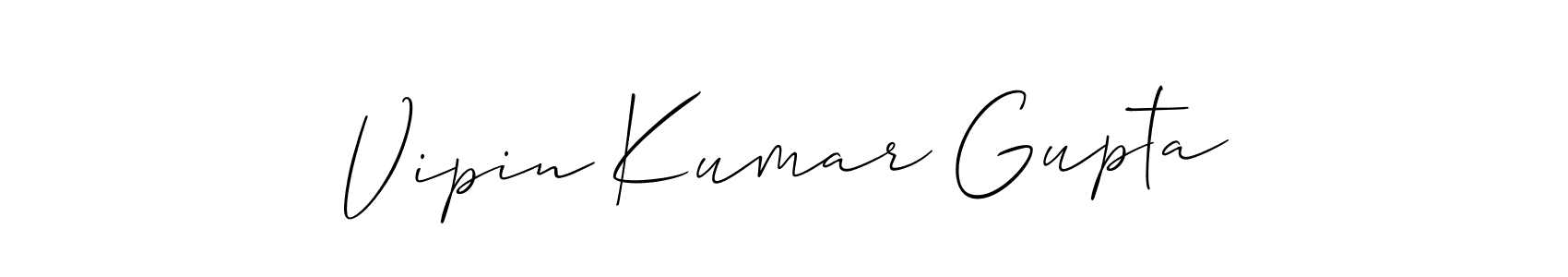 You can use this online signature creator to create a handwritten signature for the name Vipin Kumar Gupta. This is the best online autograph maker. Vipin Kumar Gupta signature style 2 images and pictures png