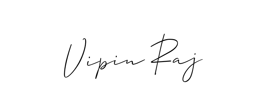 It looks lik you need a new signature style for name Vipin Raj. Design unique handwritten (Allison_Script) signature with our free signature maker in just a few clicks. Vipin Raj signature style 2 images and pictures png