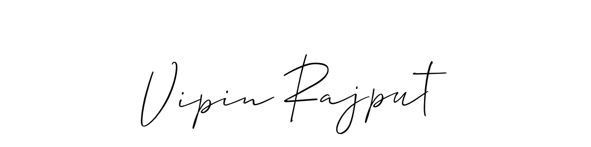 You should practise on your own different ways (Allison_Script) to write your name (Vipin Rajput) in signature. don't let someone else do it for you. Vipin Rajput signature style 2 images and pictures png