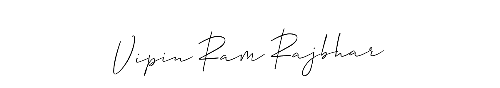 Best and Professional Signature Style for Vipin Ram Rajbhar. Allison_Script Best Signature Style Collection. Vipin Ram Rajbhar signature style 2 images and pictures png