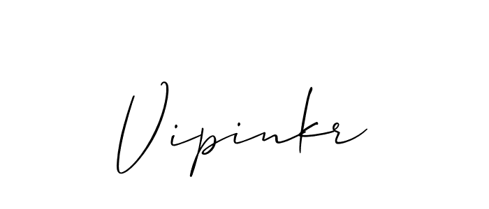 Once you've used our free online signature maker to create your best signature Allison_Script style, it's time to enjoy all of the benefits that Vipinkr name signing documents. Vipinkr signature style 2 images and pictures png