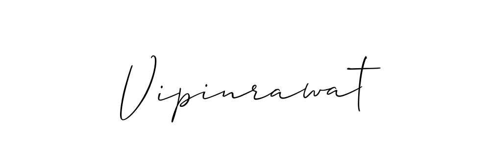 How to Draw Vipinrawat signature style? Allison_Script is a latest design signature styles for name Vipinrawat. Vipinrawat signature style 2 images and pictures png