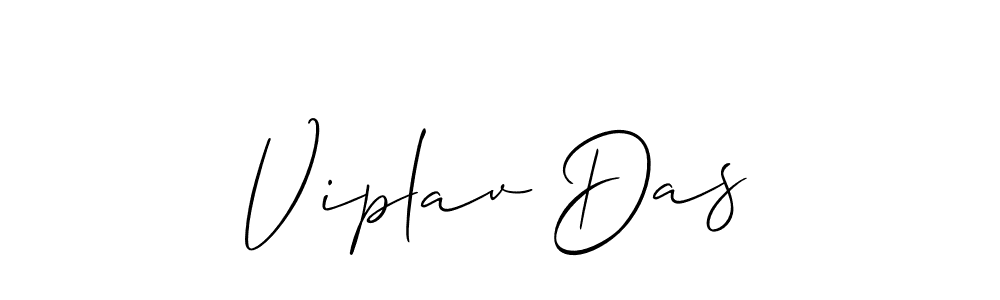 It looks lik you need a new signature style for name Viplav Das. Design unique handwritten (Allison_Script) signature with our free signature maker in just a few clicks. Viplav Das signature style 2 images and pictures png