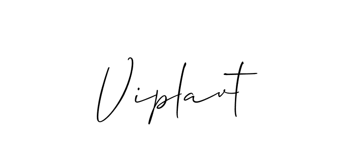 You can use this online signature creator to create a handwritten signature for the name Viplavt. This is the best online autograph maker. Viplavt signature style 2 images and pictures png