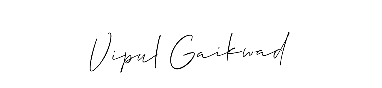 Check out images of Autograph of Vipul Gaikwad name. Actor Vipul Gaikwad Signature Style. Allison_Script is a professional sign style online. Vipul Gaikwad signature style 2 images and pictures png