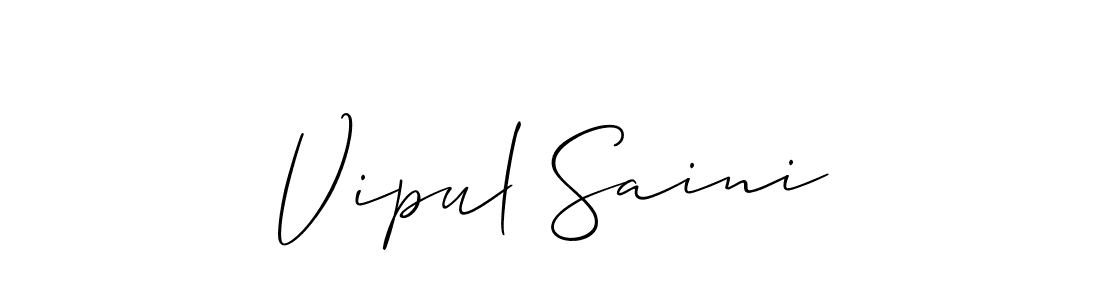 Here are the top 10 professional signature styles for the name Vipul Saini. These are the best autograph styles you can use for your name. Vipul Saini signature style 2 images and pictures png