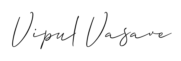 Try this chic Vipul Vasave handwritten sign style. Using Allison_Script font elements, it gives your name a sleek, memorable identity. Vipul Vasave signature style 2 images and pictures png
