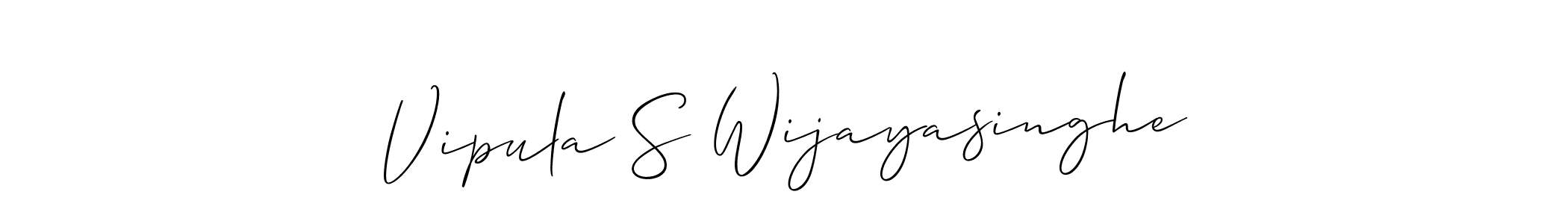 Once you've used our free online signature maker to create your best signature Allison_Script style, it's time to enjoy all of the benefits that Vipula S Wijayasinghe name signing documents. Vipula S Wijayasinghe signature style 2 images and pictures png