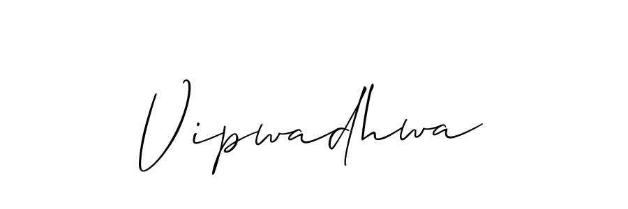 Design your own signature with our free online signature maker. With this signature software, you can create a handwritten (Allison_Script) signature for name Vipwadhwa. Vipwadhwa signature style 2 images and pictures png