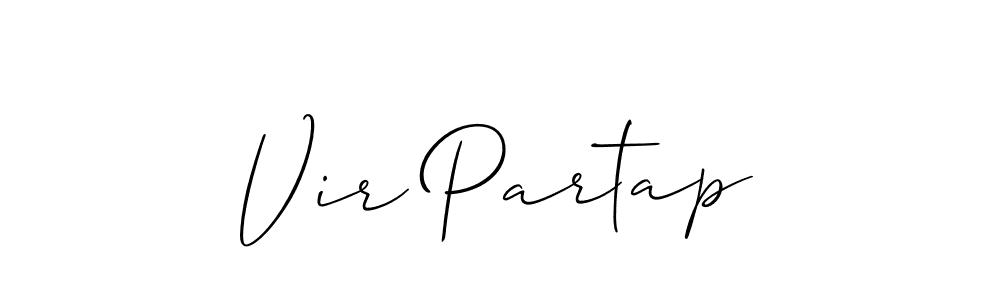 Make a short Vir Partap signature style. Manage your documents anywhere anytime using Allison_Script. Create and add eSignatures, submit forms, share and send files easily. Vir Partap signature style 2 images and pictures png