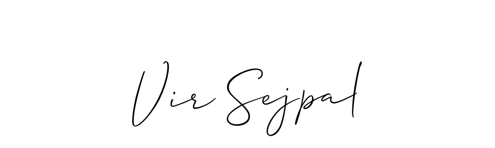 Here are the top 10 professional signature styles for the name Vir Sejpal. These are the best autograph styles you can use for your name. Vir Sejpal signature style 2 images and pictures png