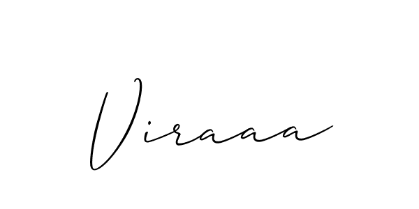 You can use this online signature creator to create a handwritten signature for the name Viraaa. This is the best online autograph maker. Viraaa signature style 2 images and pictures png