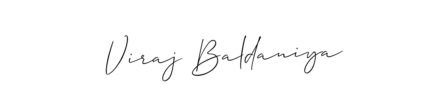 Also You can easily find your signature by using the search form. We will create Viraj Baldaniya name handwritten signature images for you free of cost using Allison_Script sign style. Viraj Baldaniya signature style 2 images and pictures png
