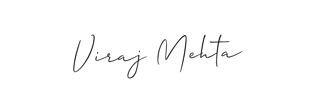 Make a short Viraj Mehta signature style. Manage your documents anywhere anytime using Allison_Script. Create and add eSignatures, submit forms, share and send files easily. Viraj Mehta signature style 2 images and pictures png