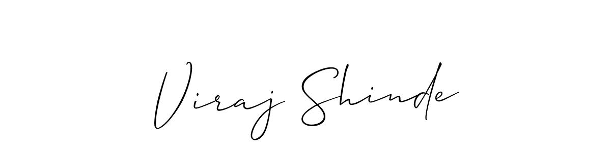 How to Draw Viraj Shinde signature style? Allison_Script is a latest design signature styles for name Viraj Shinde. Viraj Shinde signature style 2 images and pictures png