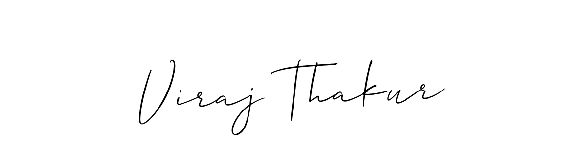 This is the best signature style for the Viraj Thakur name. Also you like these signature font (Allison_Script). Mix name signature. Viraj Thakur signature style 2 images and pictures png