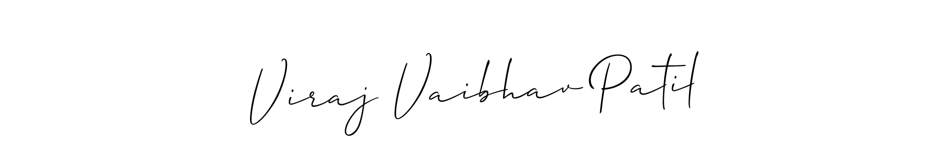 You can use this online signature creator to create a handwritten signature for the name Viraj Vaibhav Patil. This is the best online autograph maker. Viraj Vaibhav Patil signature style 2 images and pictures png