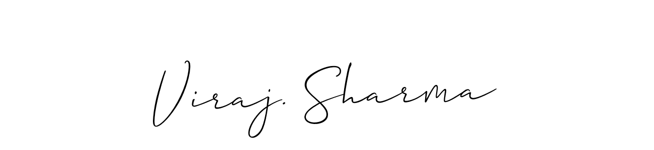 if you are searching for the best signature style for your name Viraj. Sharma. so please give up your signature search. here we have designed multiple signature styles  using Allison_Script. Viraj. Sharma signature style 2 images and pictures png