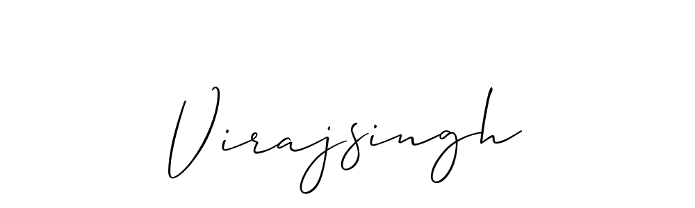 It looks lik you need a new signature style for name Virajsingh. Design unique handwritten (Allison_Script) signature with our free signature maker in just a few clicks. Virajsingh signature style 2 images and pictures png