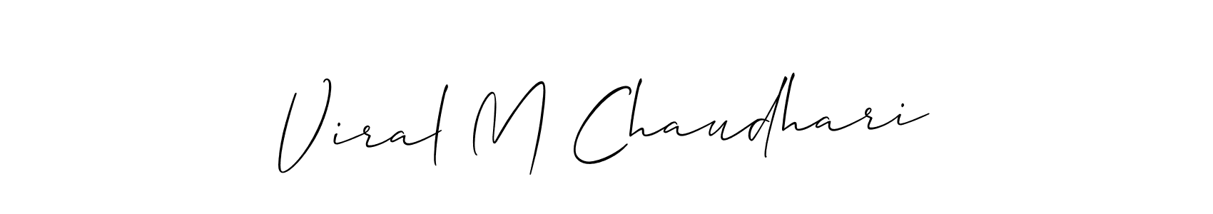 Check out images of Autograph of Viral M Chaudhari name. Actor Viral M Chaudhari Signature Style. Allison_Script is a professional sign style online. Viral M Chaudhari signature style 2 images and pictures png