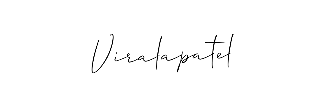 Allison_Script is a professional signature style that is perfect for those who want to add a touch of class to their signature. It is also a great choice for those who want to make their signature more unique. Get Viralapatel name to fancy signature for free. Viralapatel signature style 2 images and pictures png