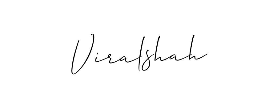 Allison_Script is a professional signature style that is perfect for those who want to add a touch of class to their signature. It is also a great choice for those who want to make their signature more unique. Get Viralshah name to fancy signature for free. Viralshah signature style 2 images and pictures png