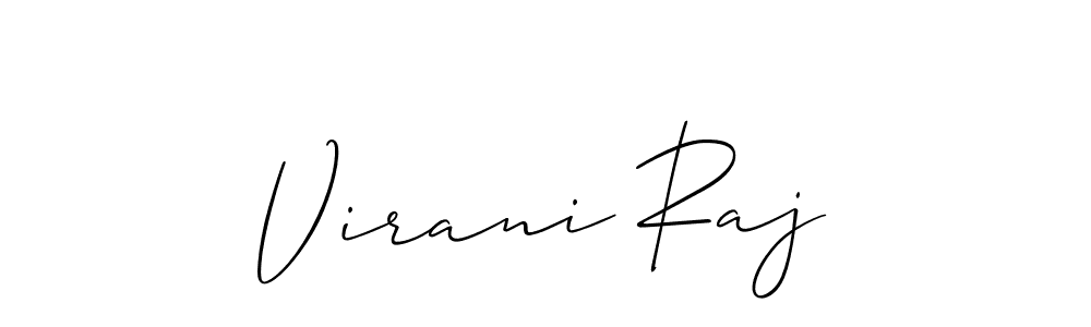 Best and Professional Signature Style for Virani Raj. Allison_Script Best Signature Style Collection. Virani Raj signature style 2 images and pictures png