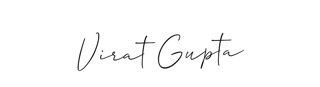 Make a beautiful signature design for name Virat Gupta. Use this online signature maker to create a handwritten signature for free. Virat Gupta signature style 2 images and pictures png
