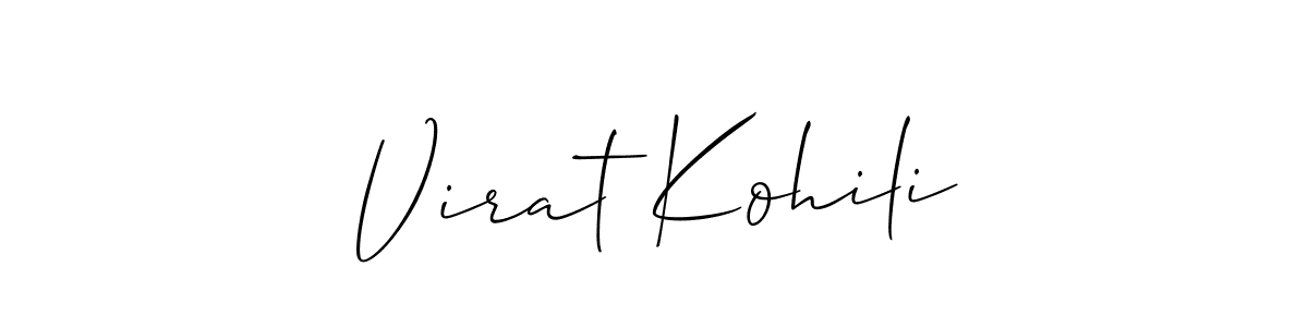 You can use this online signature creator to create a handwritten signature for the name Virat Kohili. This is the best online autograph maker. Virat Kohili signature style 2 images and pictures png