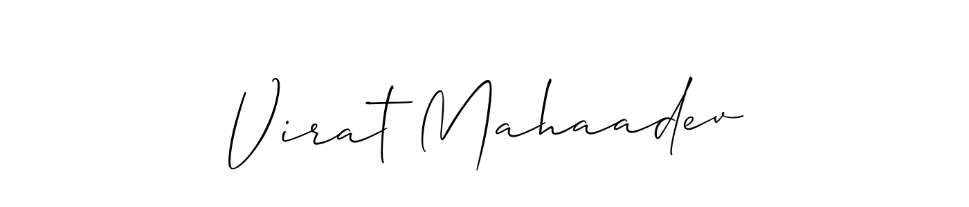 Here are the top 10 professional signature styles for the name Virat Mahaadev. These are the best autograph styles you can use for your name. Virat Mahaadev signature style 2 images and pictures png