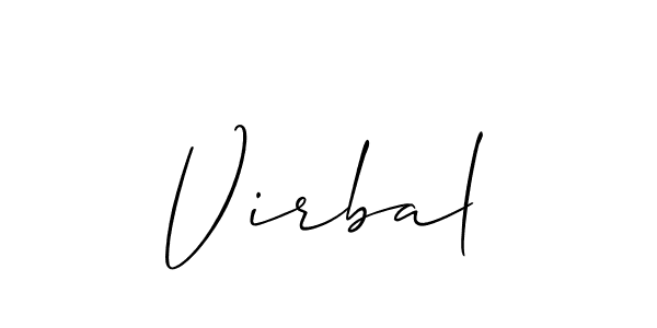 This is the best signature style for the Virbal name. Also you like these signature font (Allison_Script). Mix name signature. Virbal signature style 2 images and pictures png