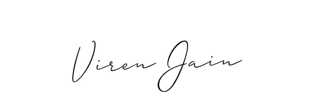 Check out images of Autograph of Viren Jain name. Actor Viren Jain Signature Style. Allison_Script is a professional sign style online. Viren Jain signature style 2 images and pictures png