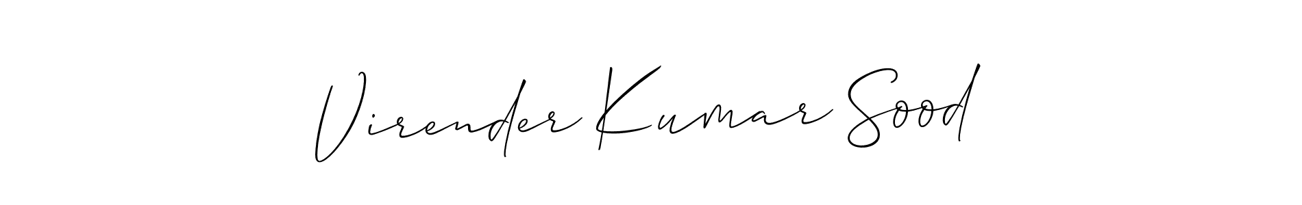 Once you've used our free online signature maker to create your best signature Allison_Script style, it's time to enjoy all of the benefits that Virender Kumar Sood name signing documents. Virender Kumar Sood signature style 2 images and pictures png
