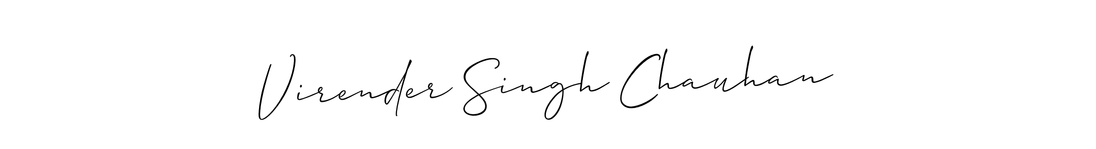 Virender Singh Chauhan stylish signature style. Best Handwritten Sign (Allison_Script) for my name. Handwritten Signature Collection Ideas for my name Virender Singh Chauhan. Virender Singh Chauhan signature style 2 images and pictures png