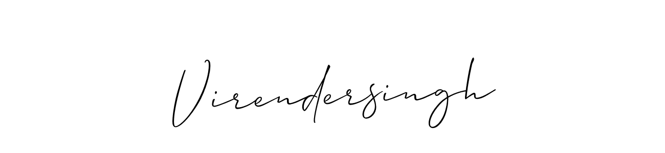 Similarly Allison_Script is the best handwritten signature design. Signature creator online .You can use it as an online autograph creator for name Virendersingh. Virendersingh signature style 2 images and pictures png