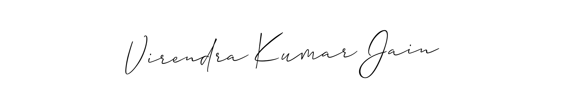 See photos of Virendra Kumar Jain official signature by Spectra . Check more albums & portfolios. Read reviews & check more about Allison_Script font. Virendra Kumar Jain signature style 2 images and pictures png