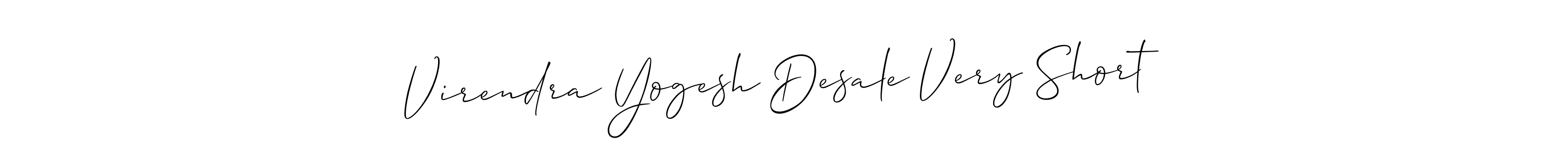 if you are searching for the best signature style for your name Virendra Yogesh Desale Very Short. so please give up your signature search. here we have designed multiple signature styles  using Allison_Script. Virendra Yogesh Desale Very Short signature style 2 images and pictures png