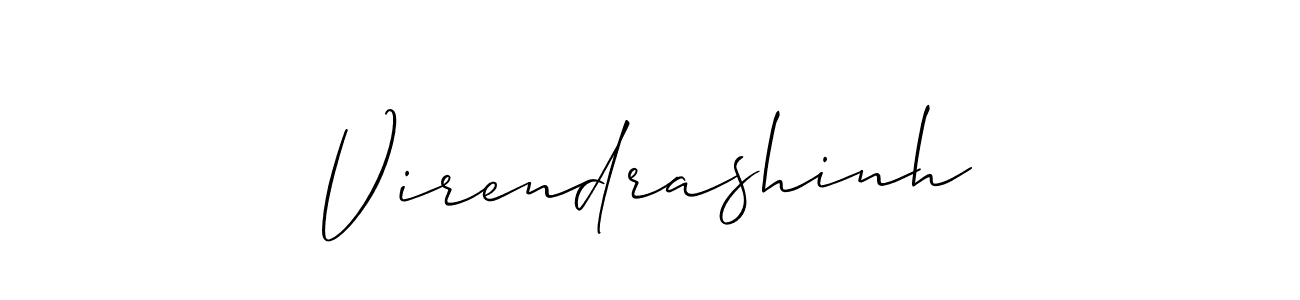 Allison_Script is a professional signature style that is perfect for those who want to add a touch of class to their signature. It is also a great choice for those who want to make their signature more unique. Get Virendrashinh name to fancy signature for free. Virendrashinh signature style 2 images and pictures png