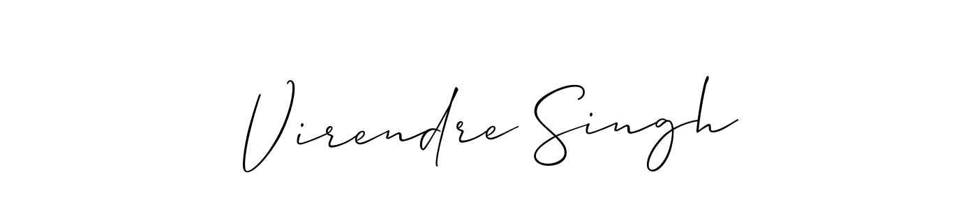 Best and Professional Signature Style for Virendre Singh. Allison_Script Best Signature Style Collection. Virendre Singh signature style 2 images and pictures png