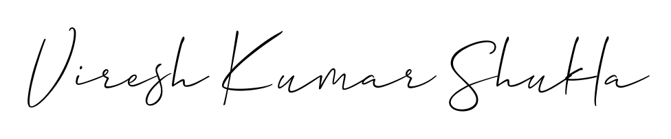 The Allison_Script font transforms the name Viresh Kumar Shukla into an executive sign with sharp precision and distinguished character. Viresh Kumar Shukla signature style 2 images and pictures png
