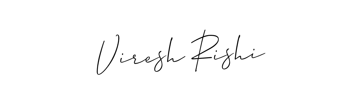 This is the best signature style for the Viresh Rishi name. Also you like these signature font (Allison_Script). Mix name signature. Viresh Rishi signature style 2 images and pictures png