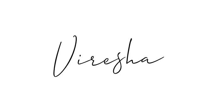 Once you've used our free online signature maker to create your best signature Allison_Script style, it's time to enjoy all of the benefits that Viresha name signing documents. Viresha signature style 2 images and pictures png