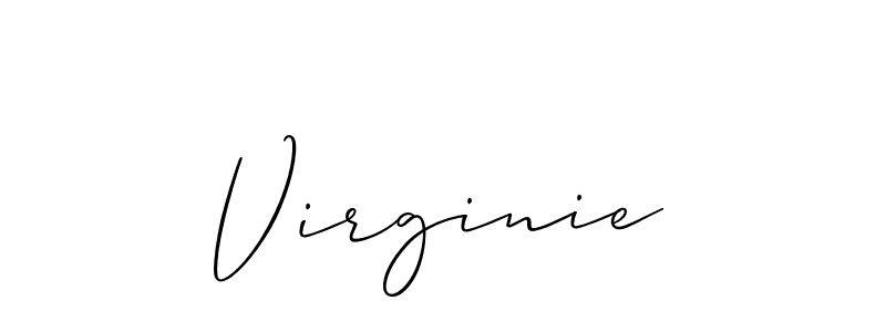 Once you've used our free online signature maker to create your best signature Allison_Script style, it's time to enjoy all of the benefits that Virginie name signing documents. Virginie signature style 2 images and pictures png