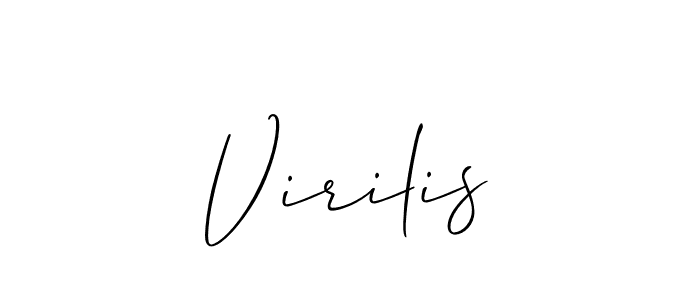 Check out images of Autograph of Virilis name. Actor Virilis Signature Style. Allison_Script is a professional sign style online. Virilis signature style 2 images and pictures png